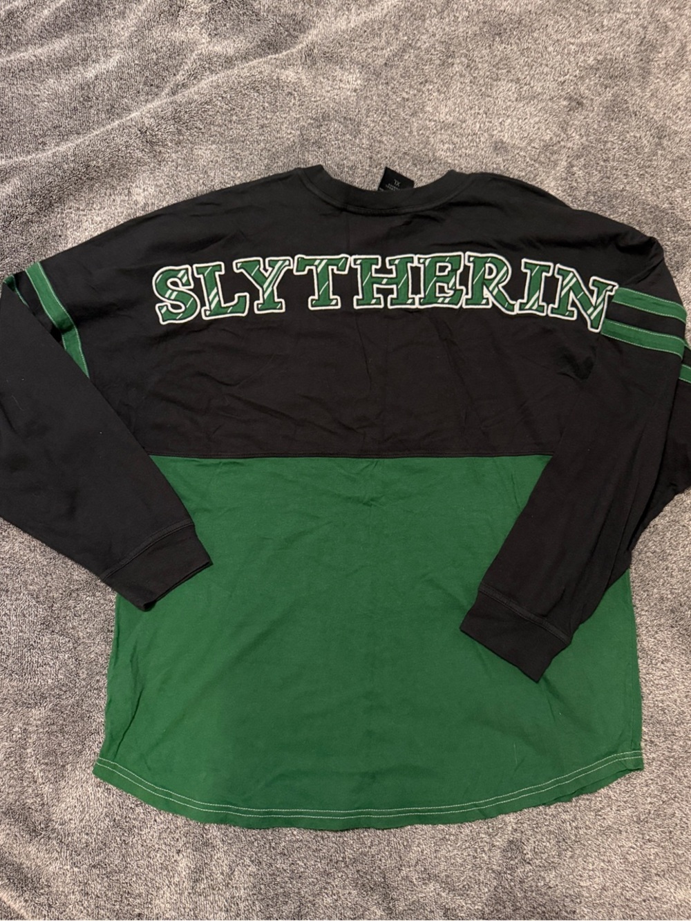 Universal Studios Wizarding World of Harry Potter Slytherin “spirit jersey”